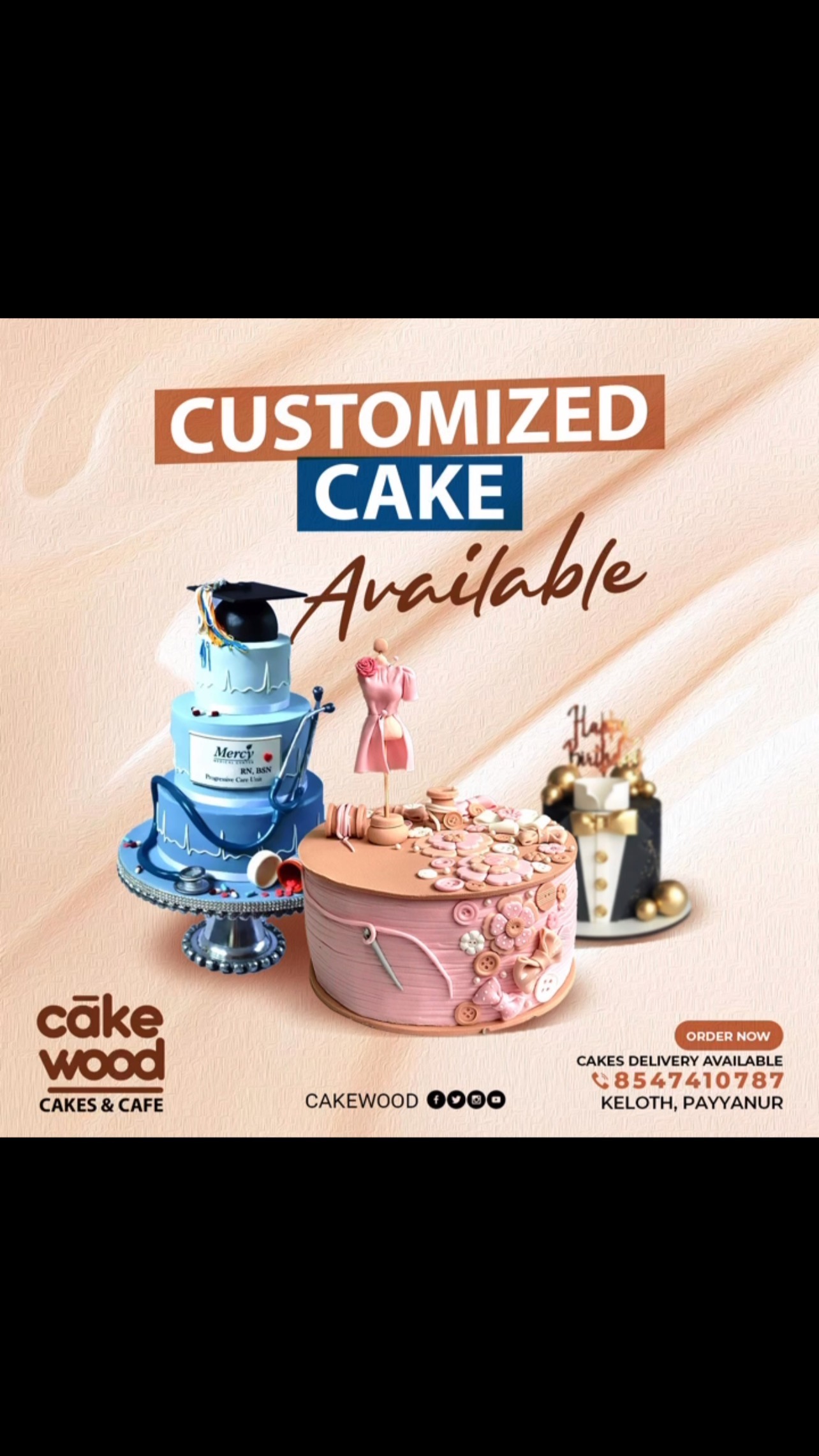 Custom cakes